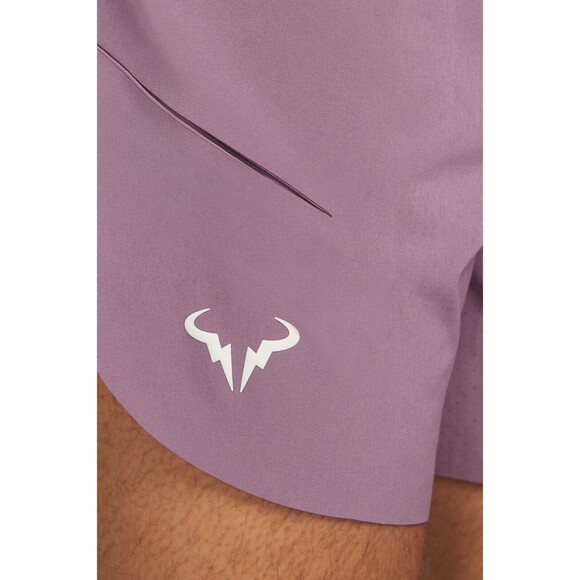 Nike Court Dri-Fit ADV Rafa Nadal 7” Violet Tennis Shorts DV2881-536 Mens XL - Picture 3 of 7